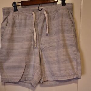 Old Navy Men's Flat Front Shorts - Light Gray